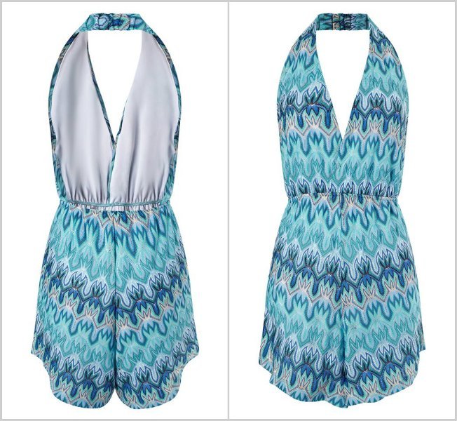 zig zag playsuit