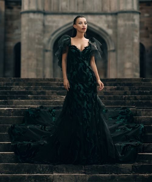Maleficent Wedding Dress