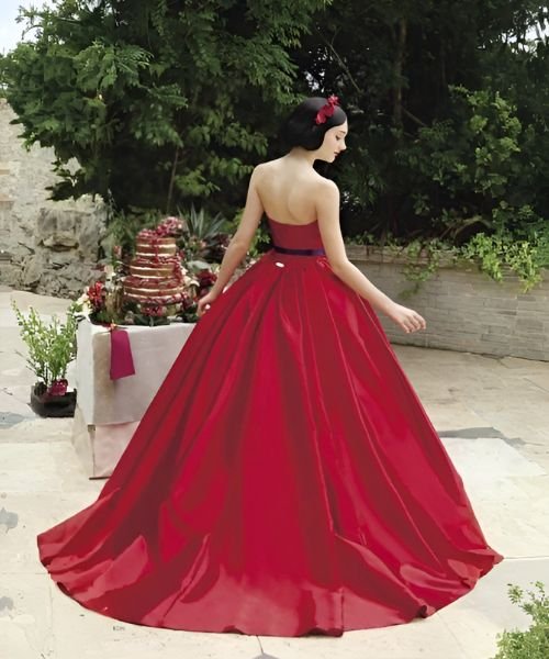 Snow White Wedding Dress