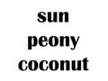 Sun Peony Coconut Discount Code